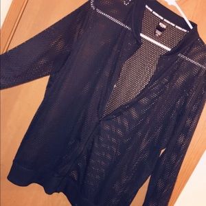 Victoria’s Secret mesh sport jacket.